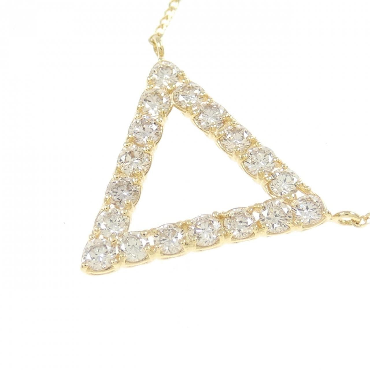 【新品】K18YG ダイヤモンド ネックレス 0.50CT