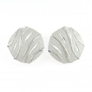 タムラシュンイチ ダイヤモンド イヤリング 0.16CT