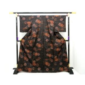 【未使用品】紬【吉澤与市】身幅Ｌ寸