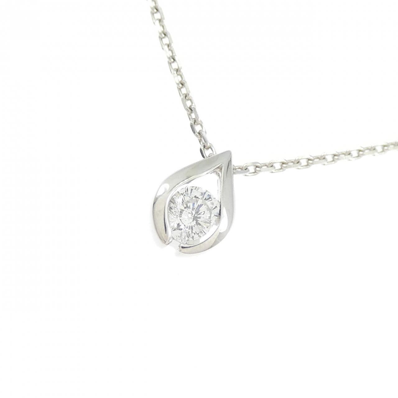 PT1000/PT850 ダイヤモンド ネックレス 0.20CT