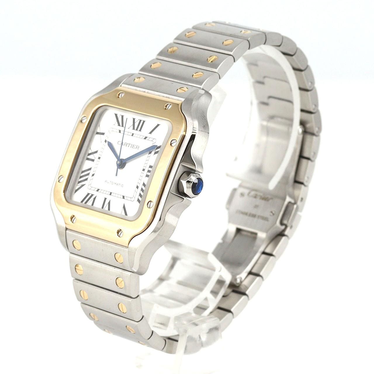 カルティエ サントス･ドゥ･カルティエMM コンビ W2SA0016 SSxYG 自動巻