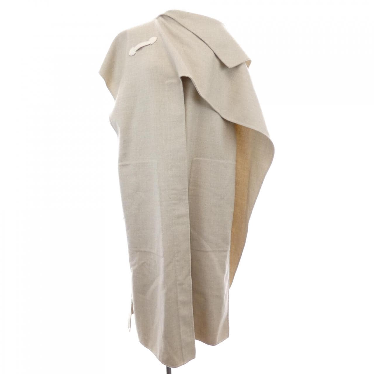 エルメス HERMES ロングジレ ドレープネック 5H0117DF ロングベスト