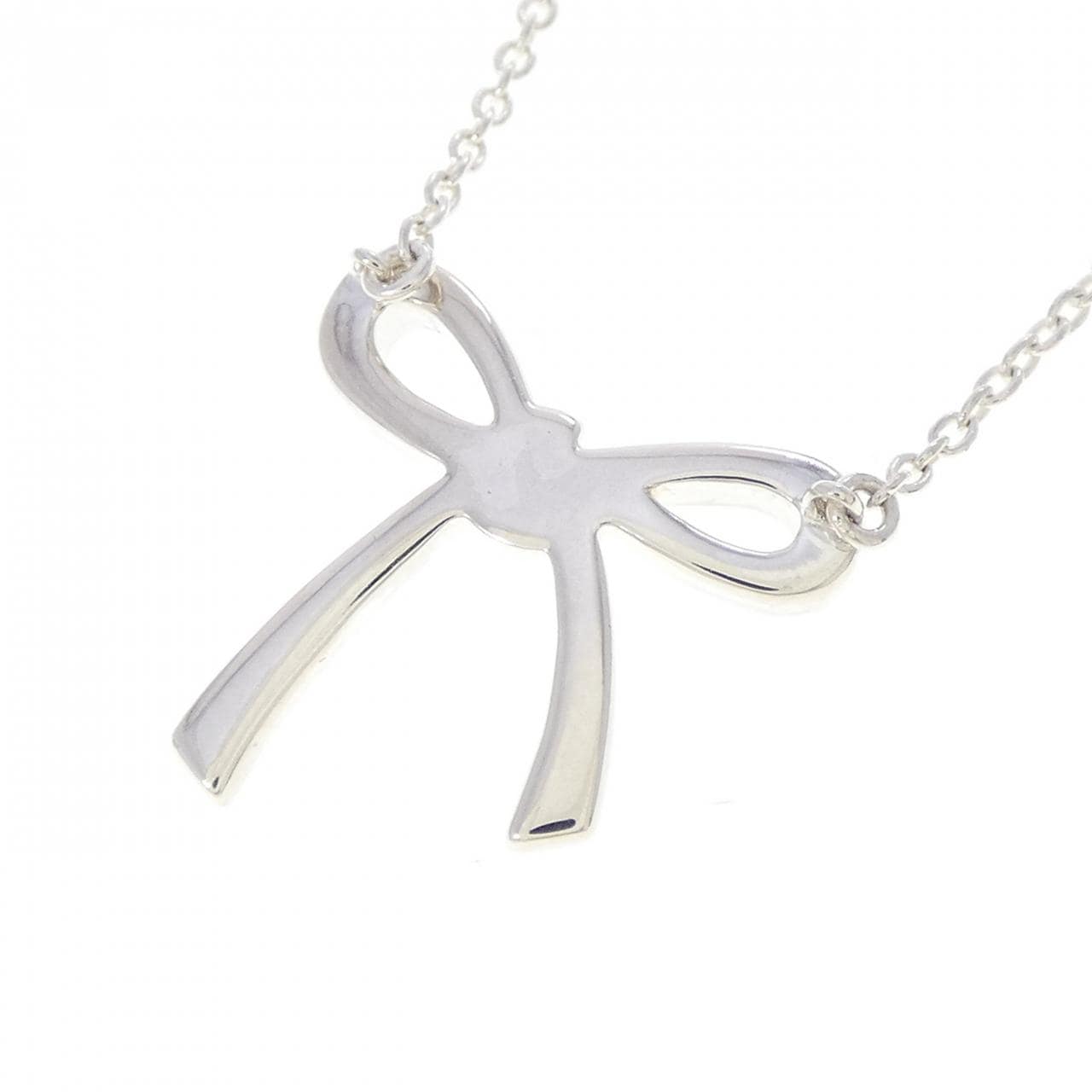 ティファニー ボウ ネックレス