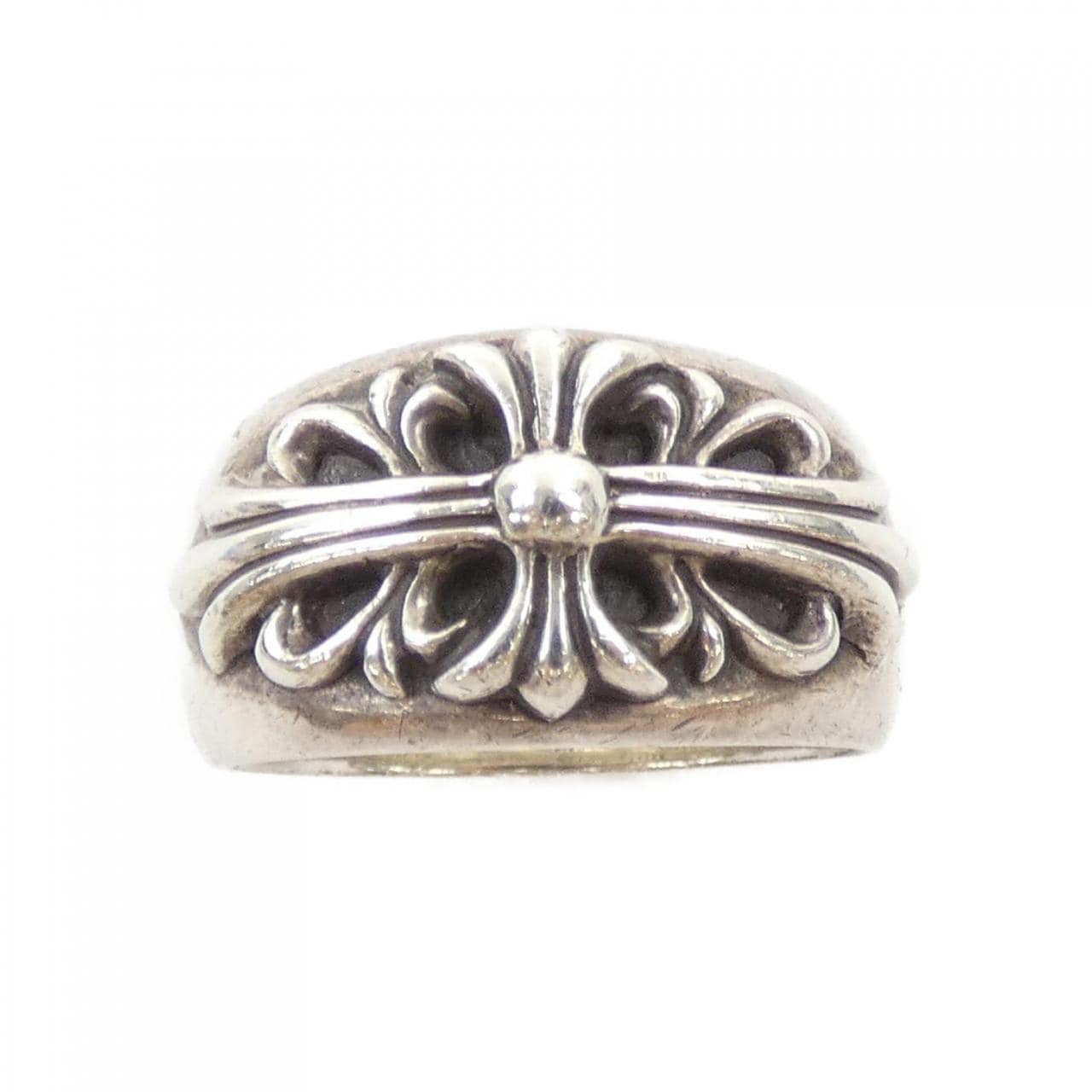 クロムハーツ CHROME HEARTS FLORAL CROSS 2356 304 0500 RING