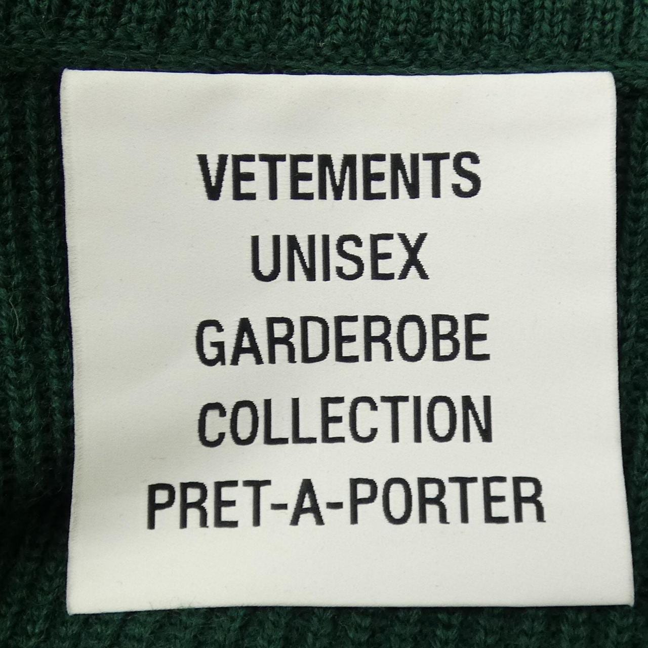 ヴェトモン VETEMENTS ニット