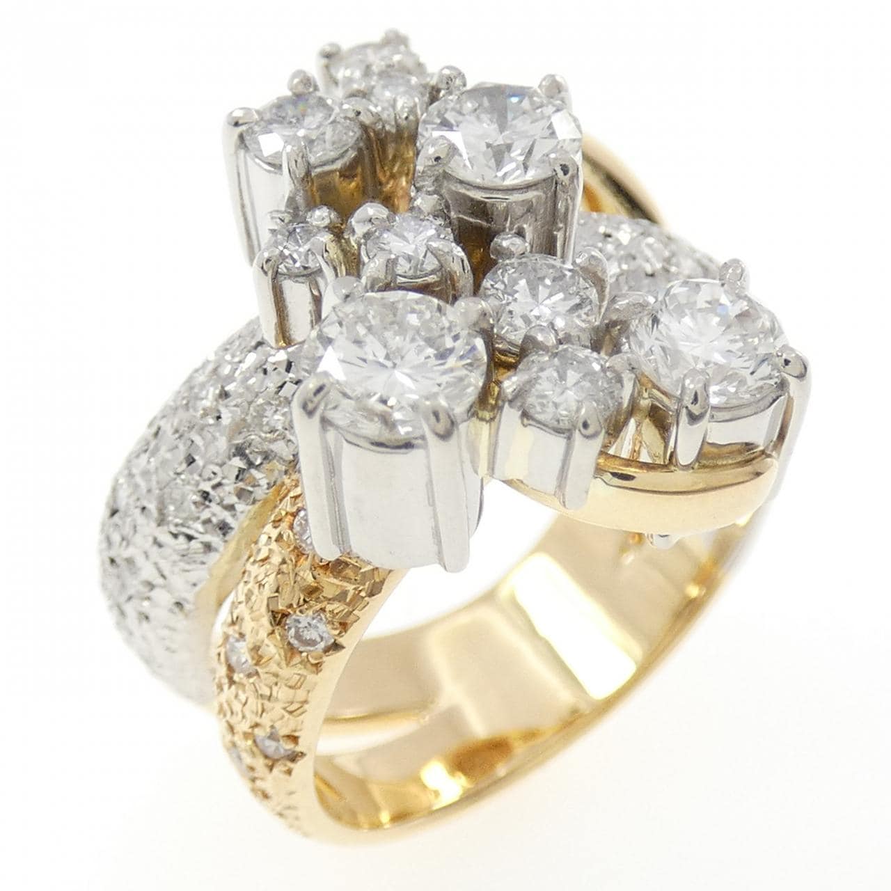 石川暢子 ダイヤモンド リング 1.34CT