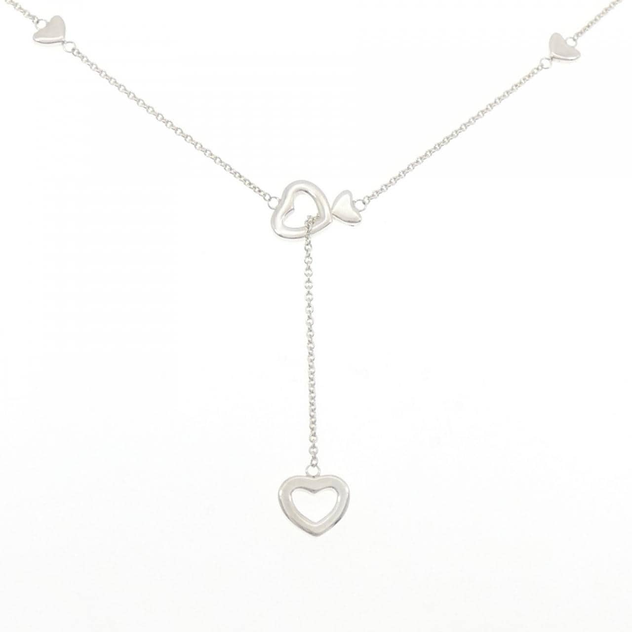 美品✨ティファニー TIFFANY ハートリンク ラリアット ネックレス 925 コメ兵｜ティファニー ハート リンク ラリアット ネックレス