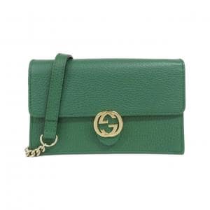 グッチ 615523 CAO0G チェーンウォレット