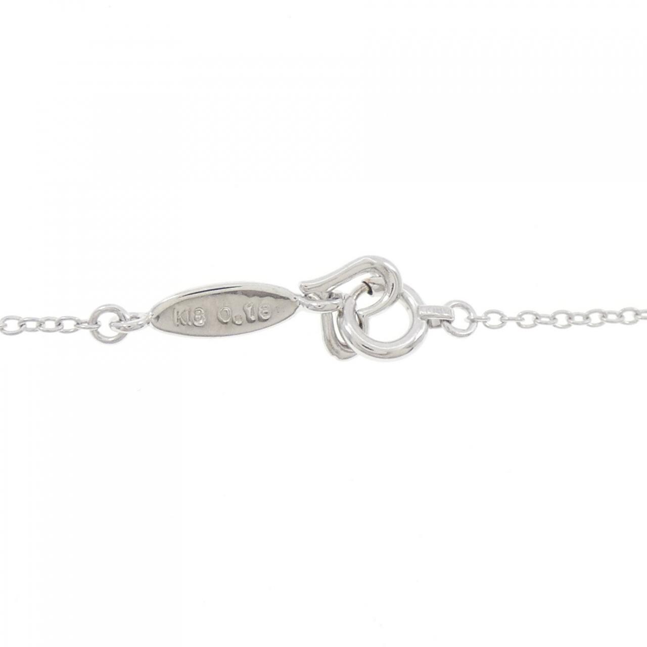 アーカー ハート ダイヤモンド ネックレス 0.18CT