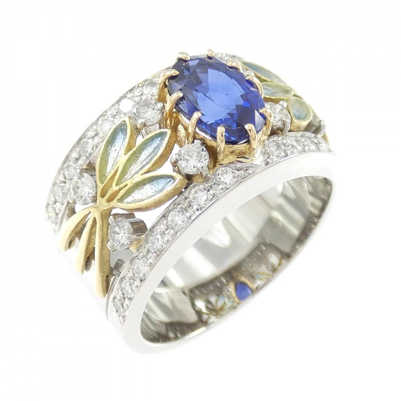 ナカジマ クニオ サファイヤ リング 1.32CT