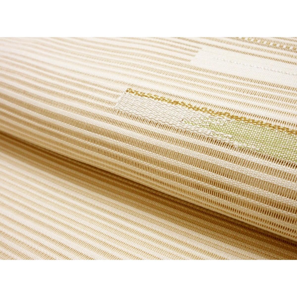 【未使用品】夏名古屋帯　絽綴織