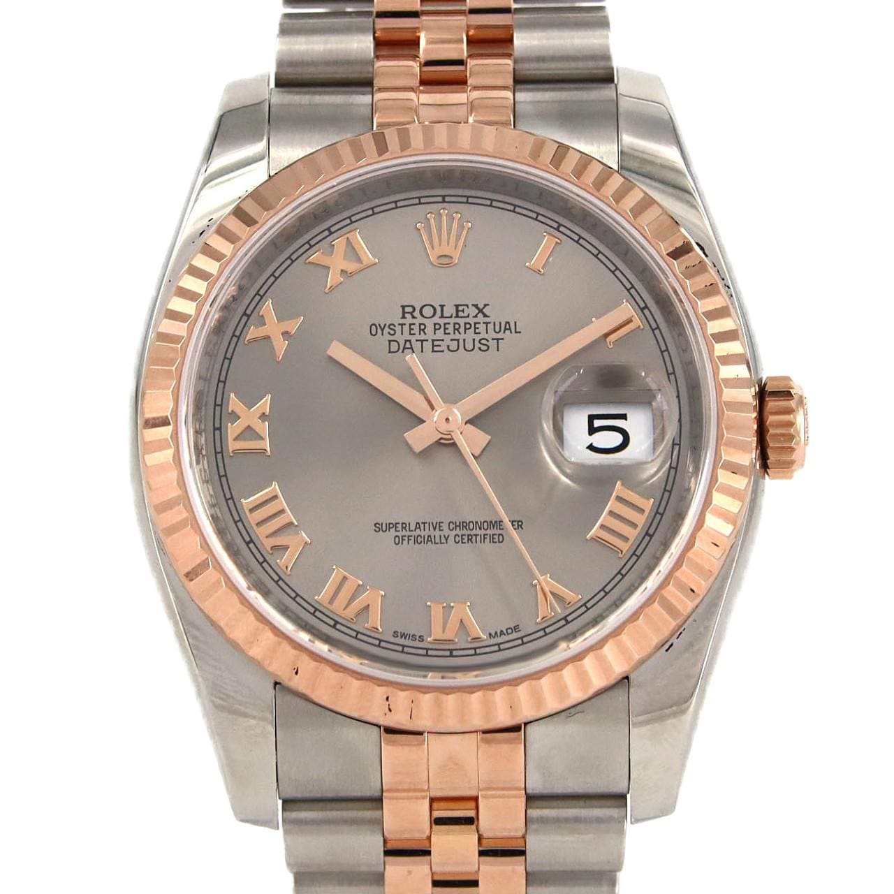 ロレックス デイトジャスト 116231 SSXPG 自動巻 ランダム番