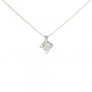 PT900/PT850 ダイヤモンド ネックレス 0.30CT