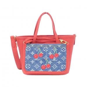 ルイヴィトン モノグラム チェリー デニム(LV X TM) ネヴァーフル インサイドアウトBB M14997 バッグ