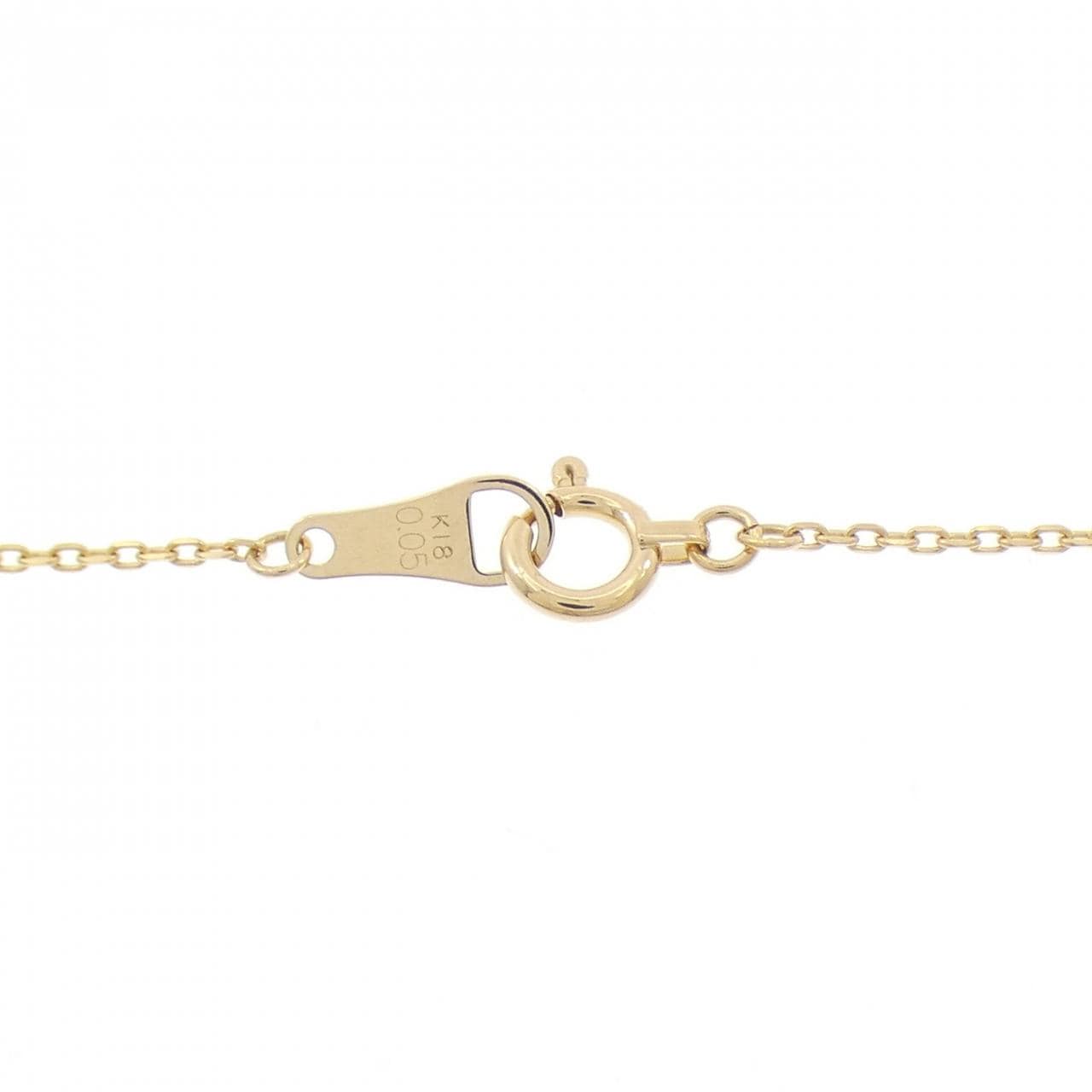 アガット ダイヤモンド ネックレス 0.05CT