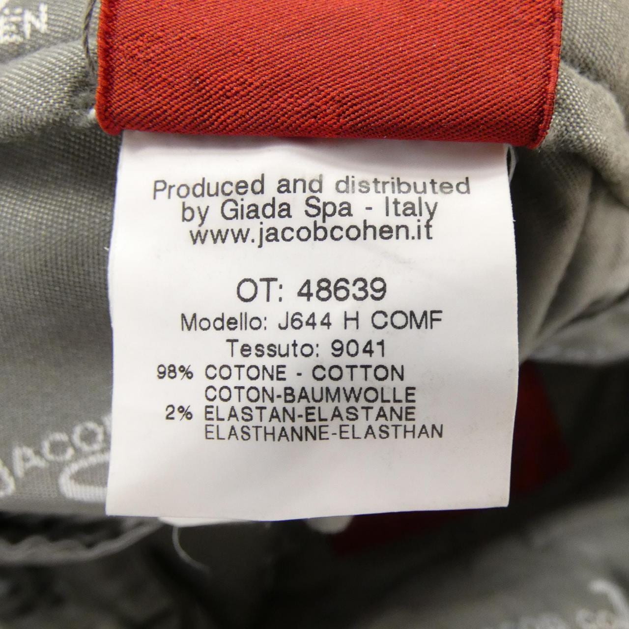 ヤコブコーエン JACOB COHEN パンツ