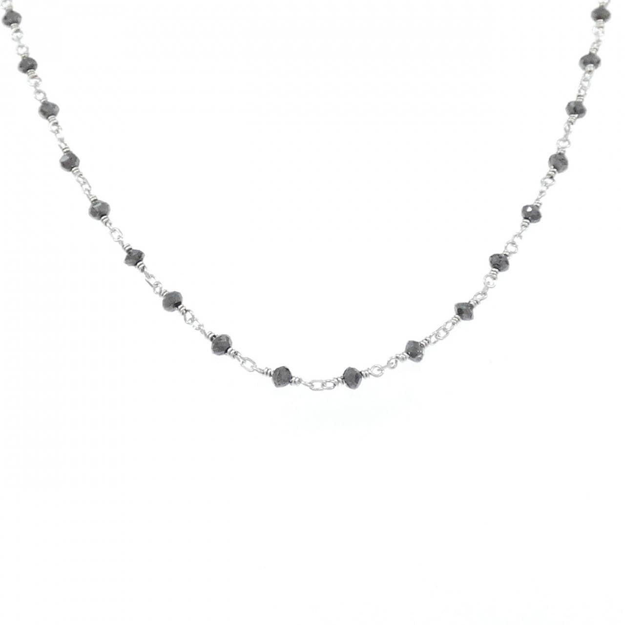 K18WG ダイヤモンド ネックレス