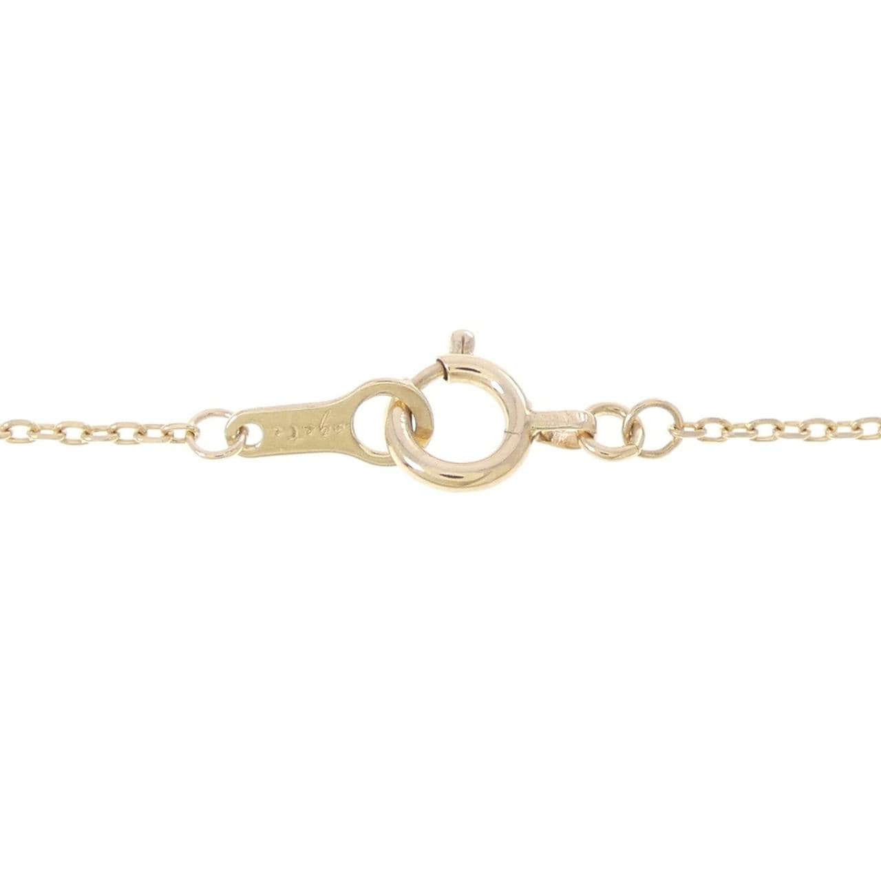 アガット ダイヤモンド ネックレス 0.03CT