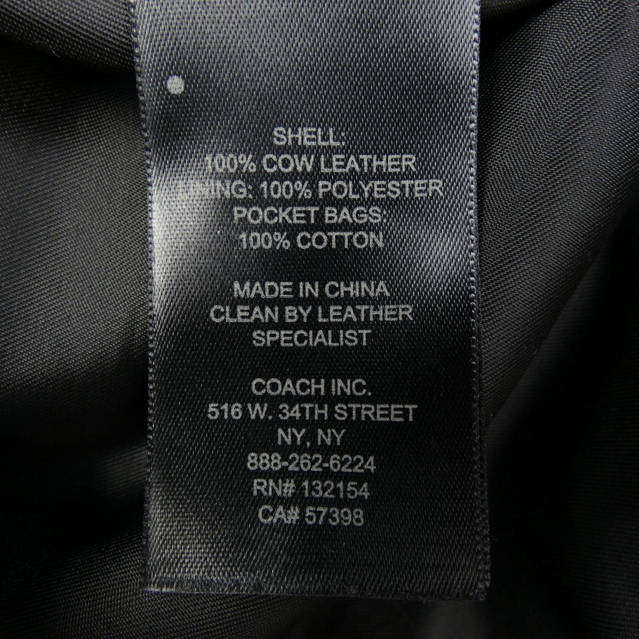 コーチ COACH F85825 レザージャケット