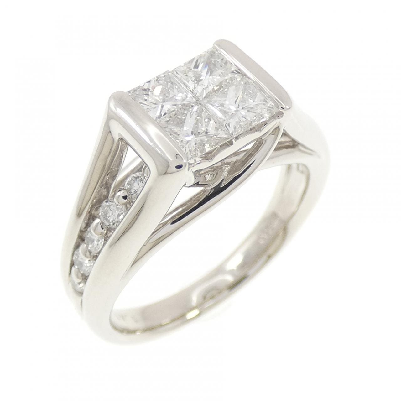 PT900 ダイヤモンド リング 1.41CT