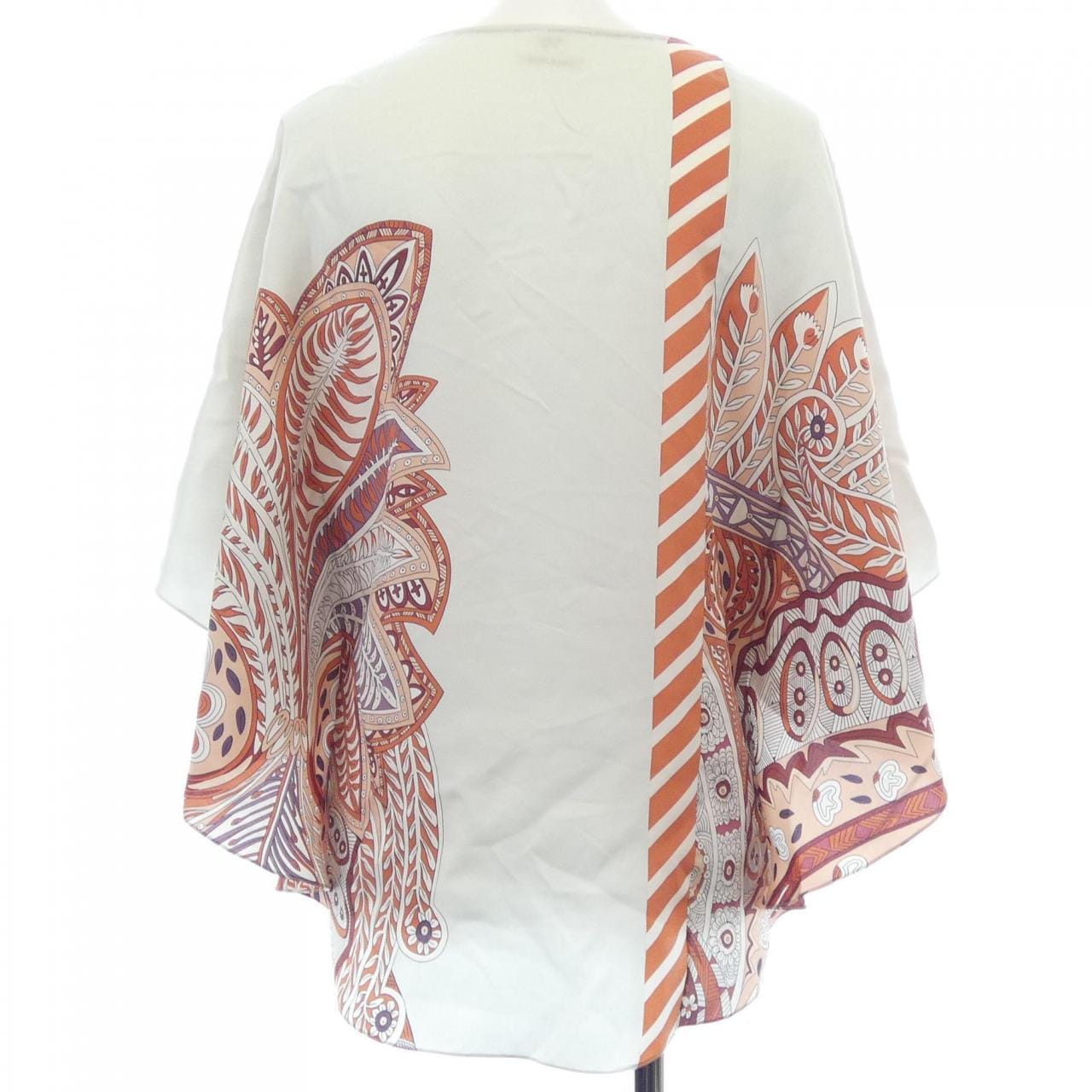 エルメス HERMES LE JARDIN MAHARANI RECADRE *76-7608 ツイルレーヌ. トップス