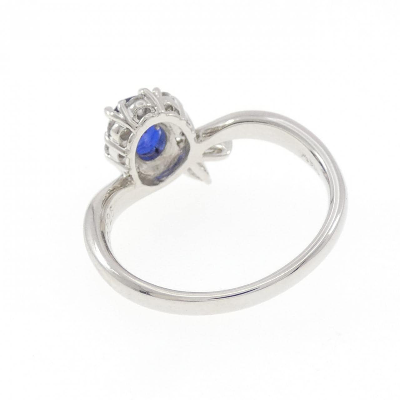PT900 サファイヤ リング 0.85CT
