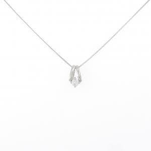 PT900/PT850 ダイヤモンド ネックレス 0.08CT