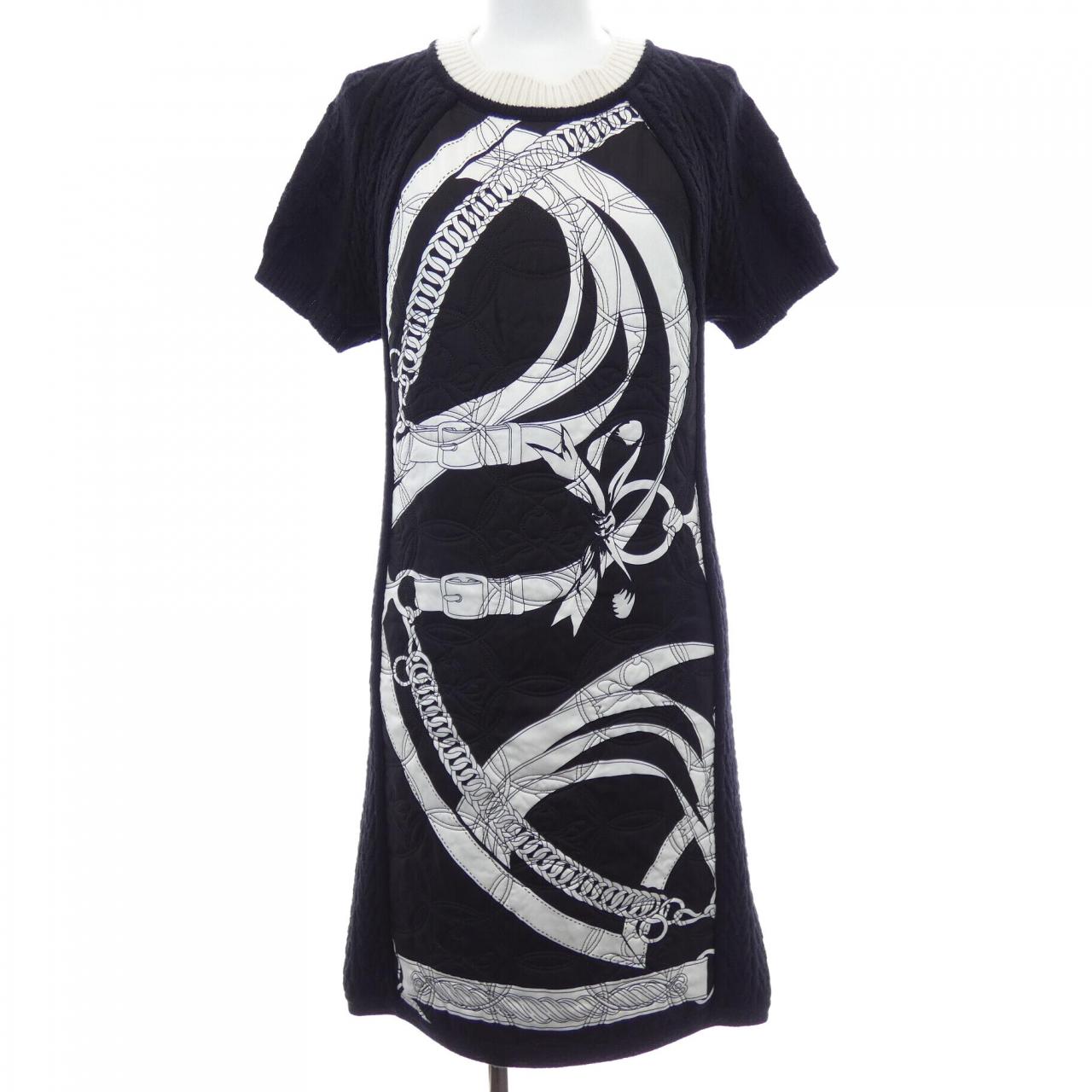 エルメス HERMES 2H2822DT ツイルレーヌ ワンピース