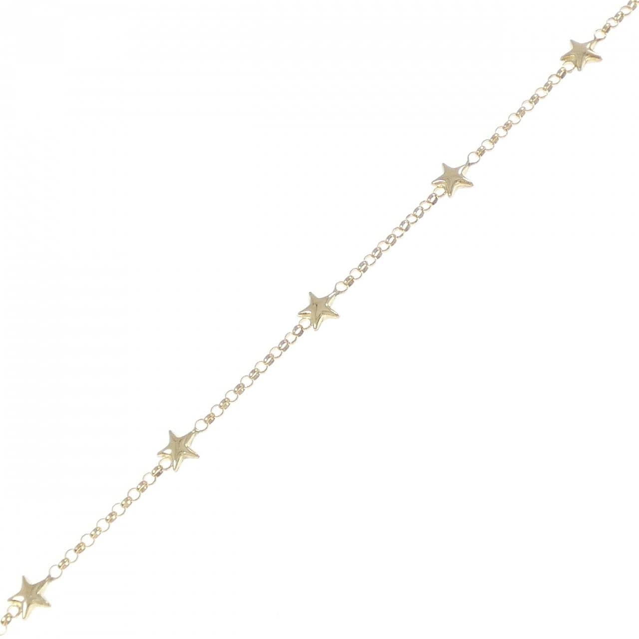 750YG スター ブレスレット