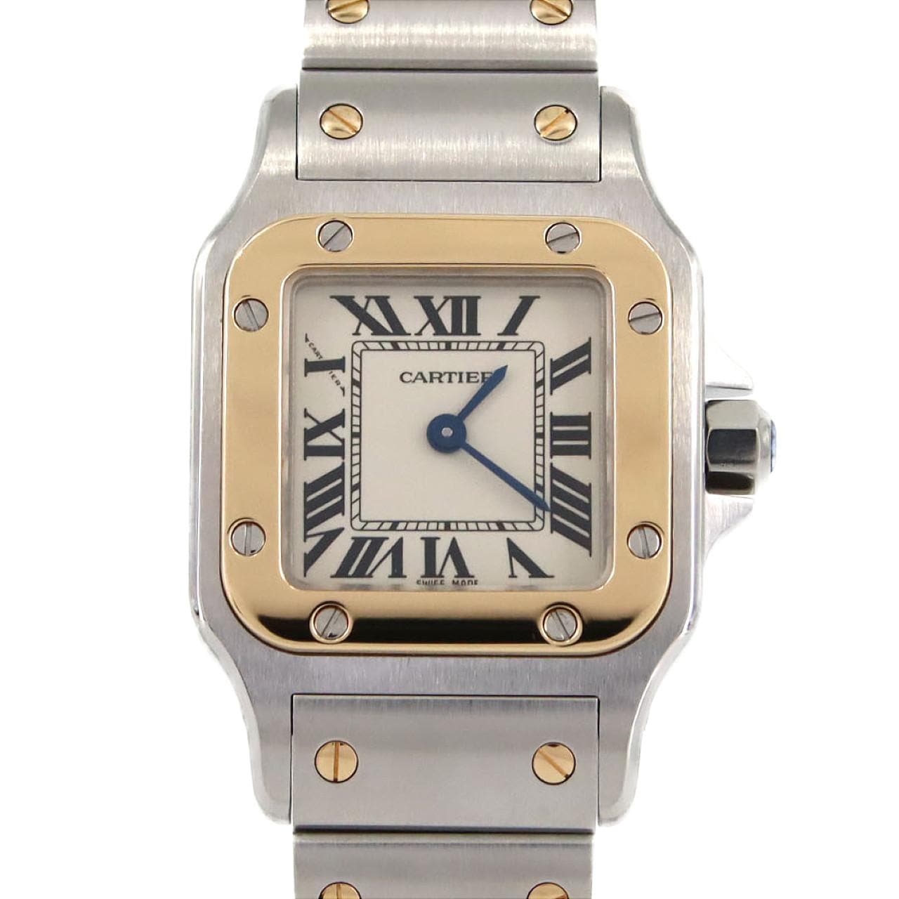 カルティエ サントスガルベSM コンビ W20012C4 SSxYG クォーツ