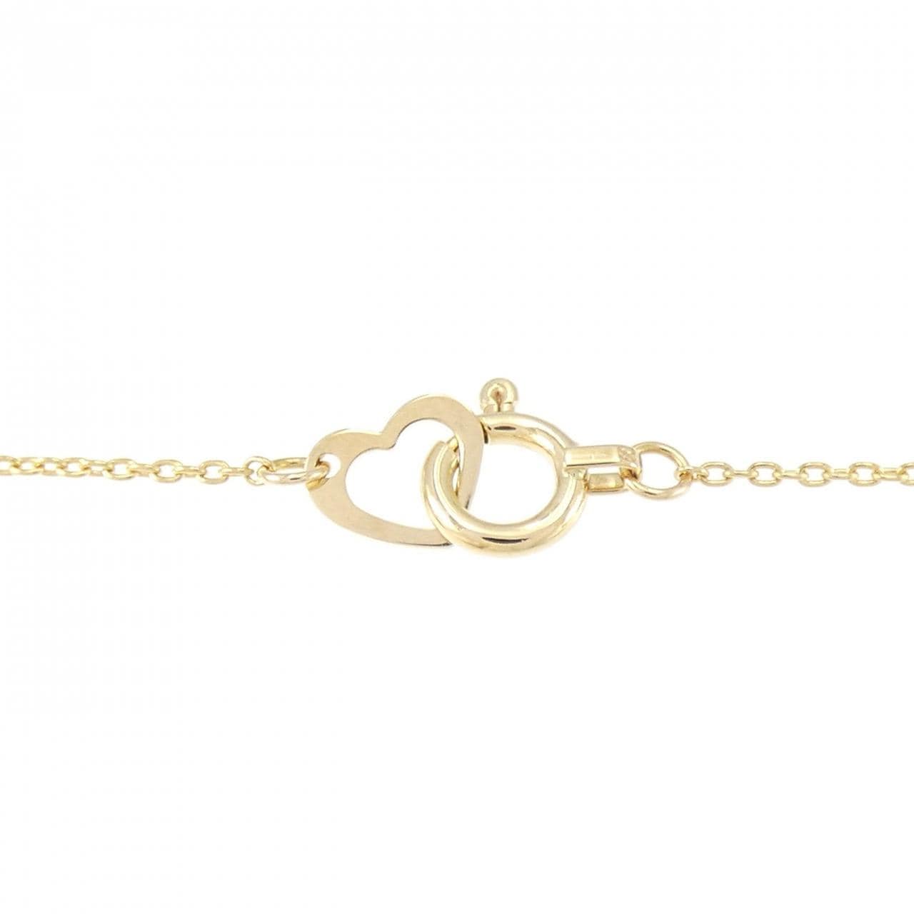 ポンテヴェキオ ハート ダイヤモンド ネックレス 0.16CT