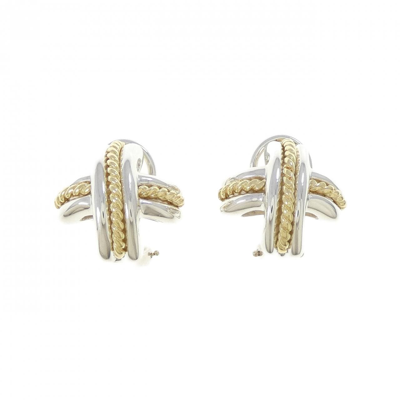 【ヴィンテージ】ティファニー シグネチャー ピアス