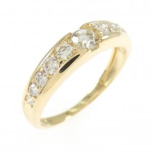 K18YG ダイヤモンド リング 0.50CT