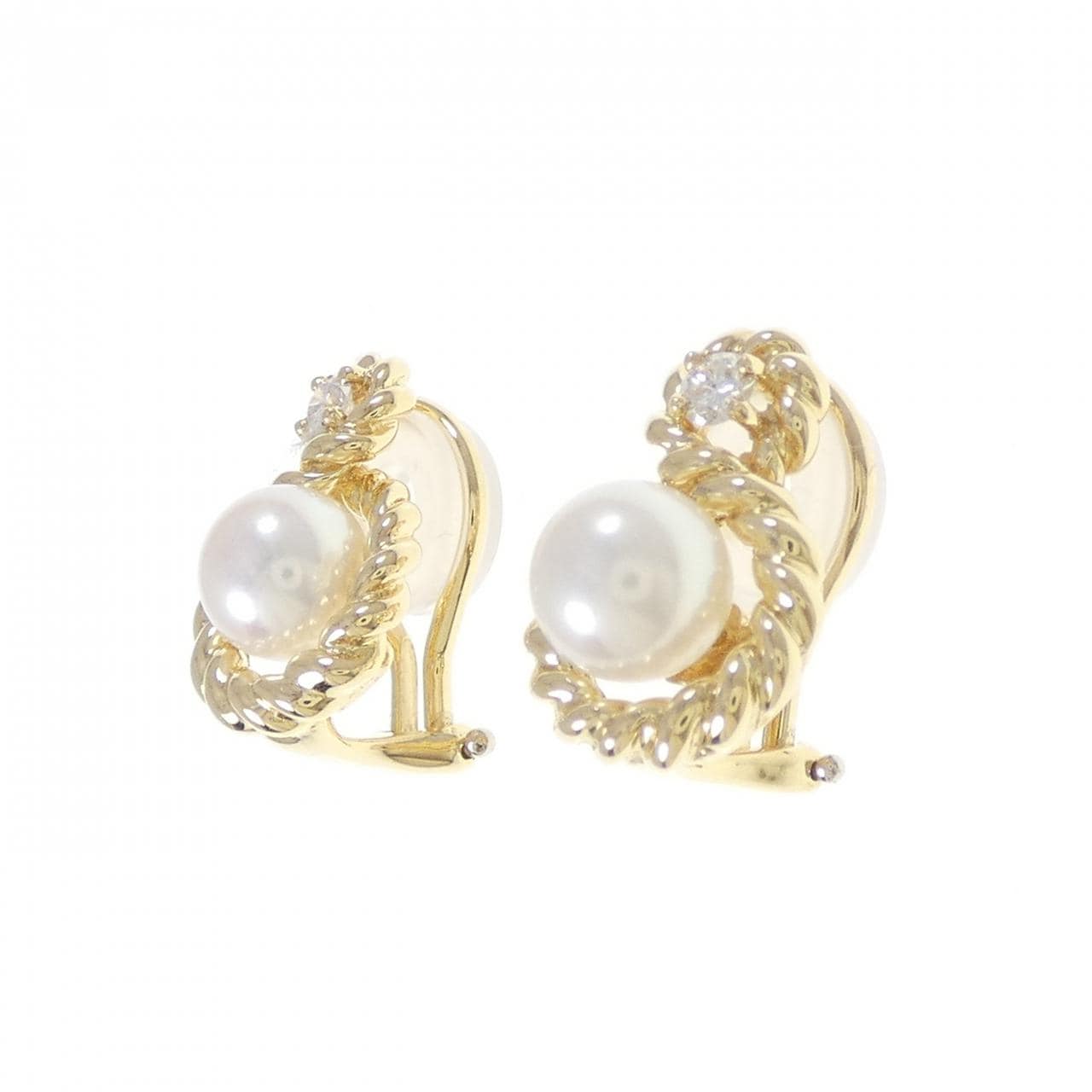 ティファニー アコヤパール イヤリング 6.9mm