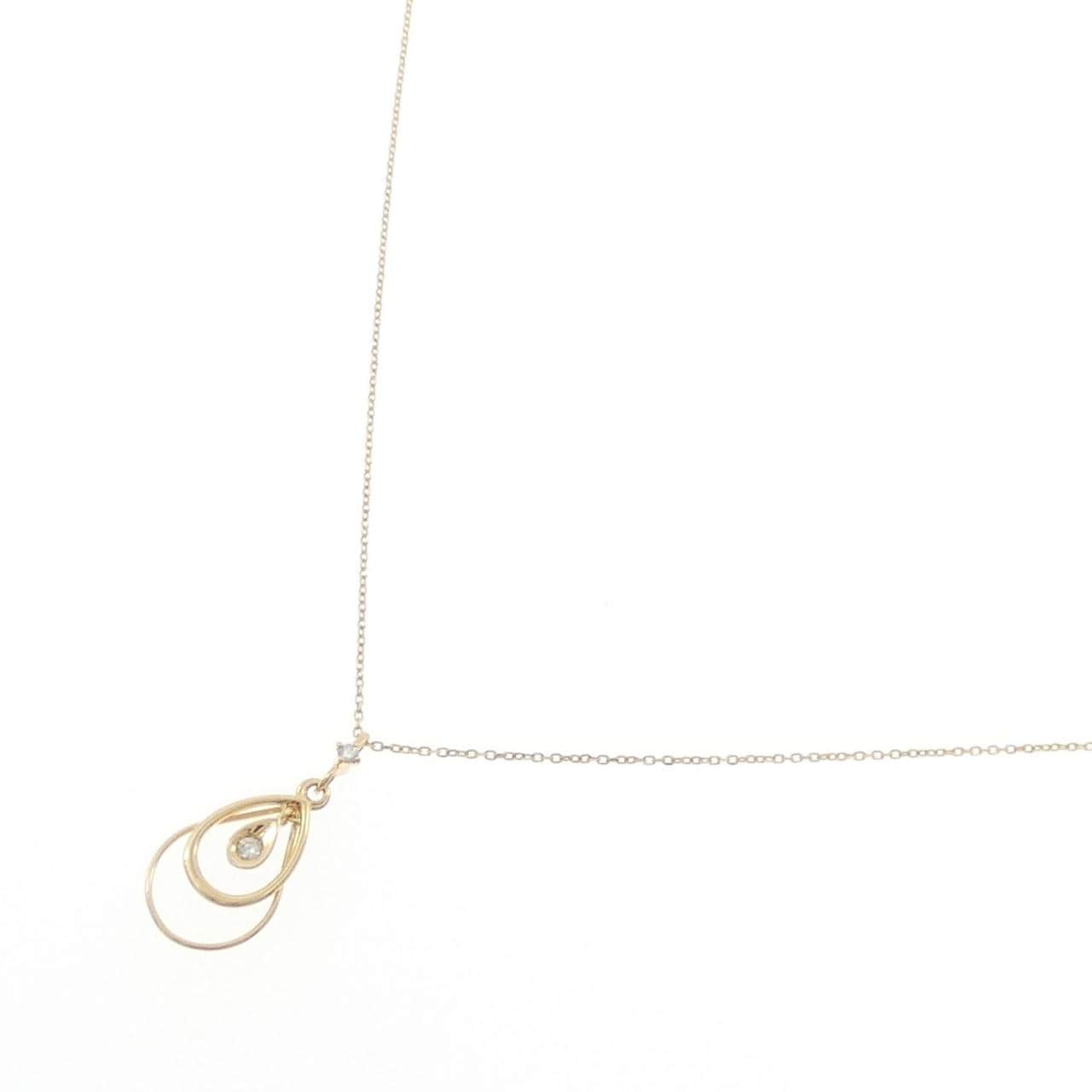 K18YG ダイヤモンド ネックレス