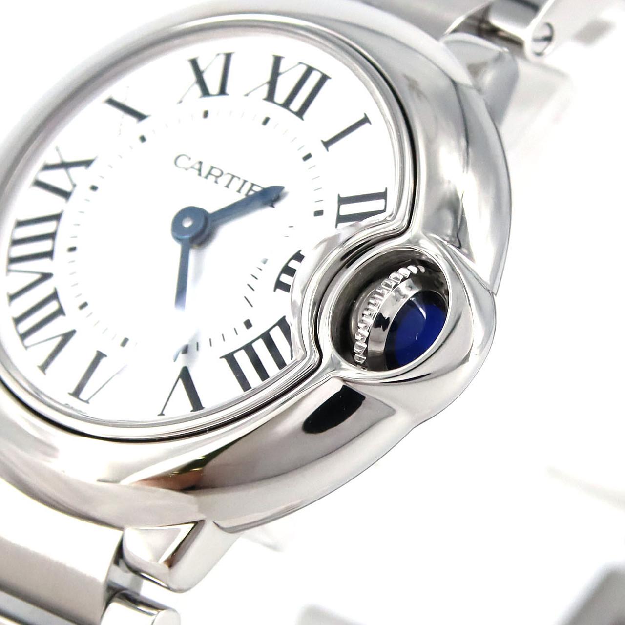 Cartier Ballon Blue SM W69010Z4 SS Quartz