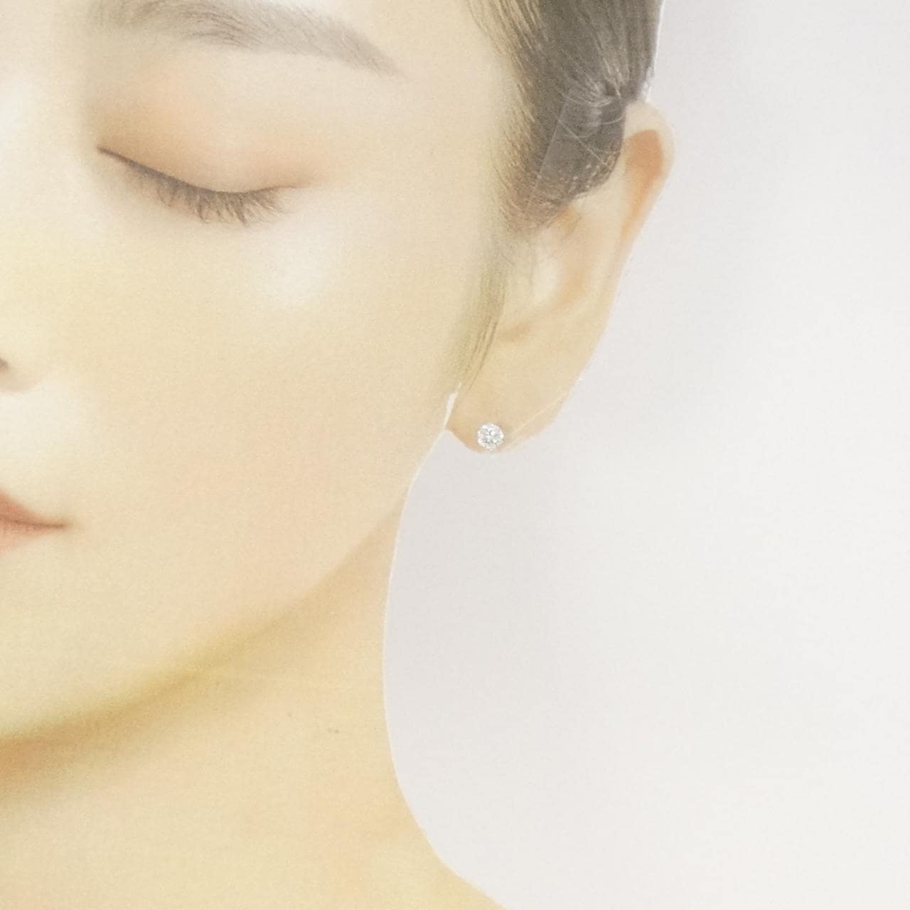 [Remake] PT/ST Diamond Earrings 0.331CT 0.339CT E SI1 VG-Good