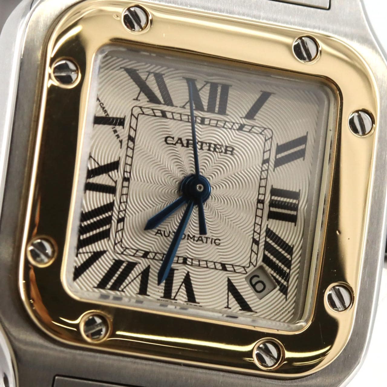 カルティエ サントスガルベSM コンビ W20057C4 SSxYG 自動巻