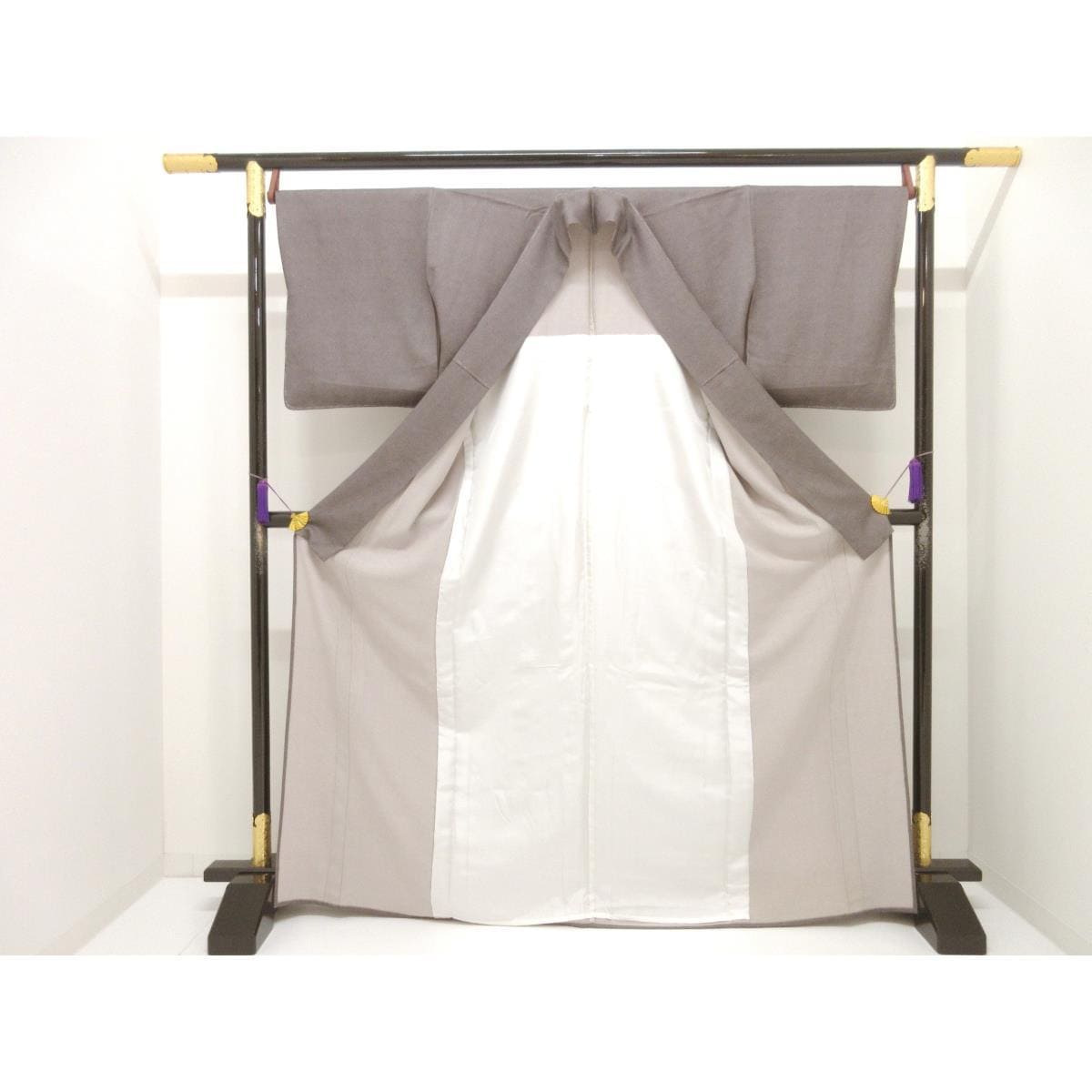 【新品】単衣　江戸小紋　角通し