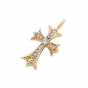 クロムハーツ CHROME HEARTS TINY CH CROSS F GLD PAVE DMND 202033746GLDXXX011 ペンダント