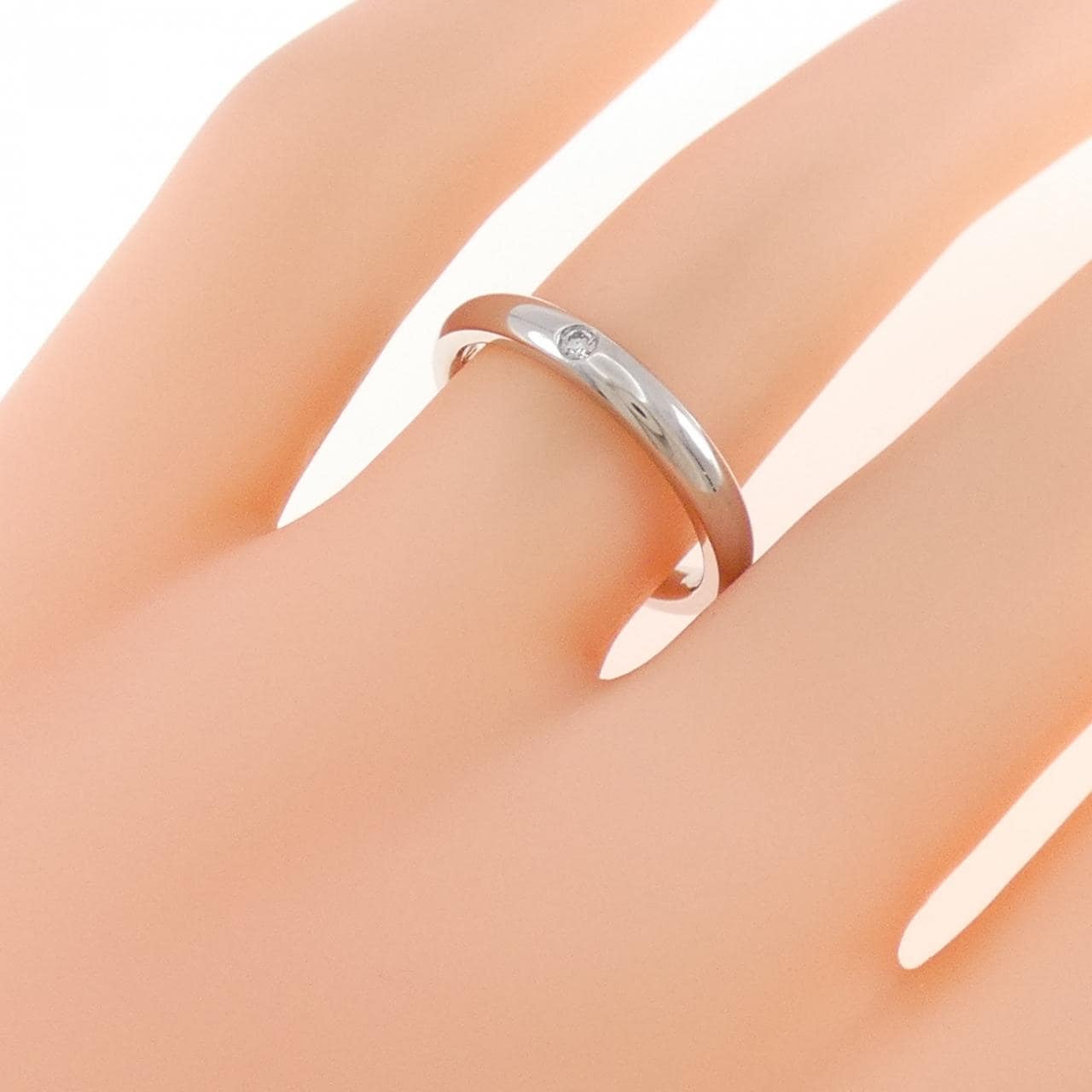 ティファニー スタッキング バンド リング