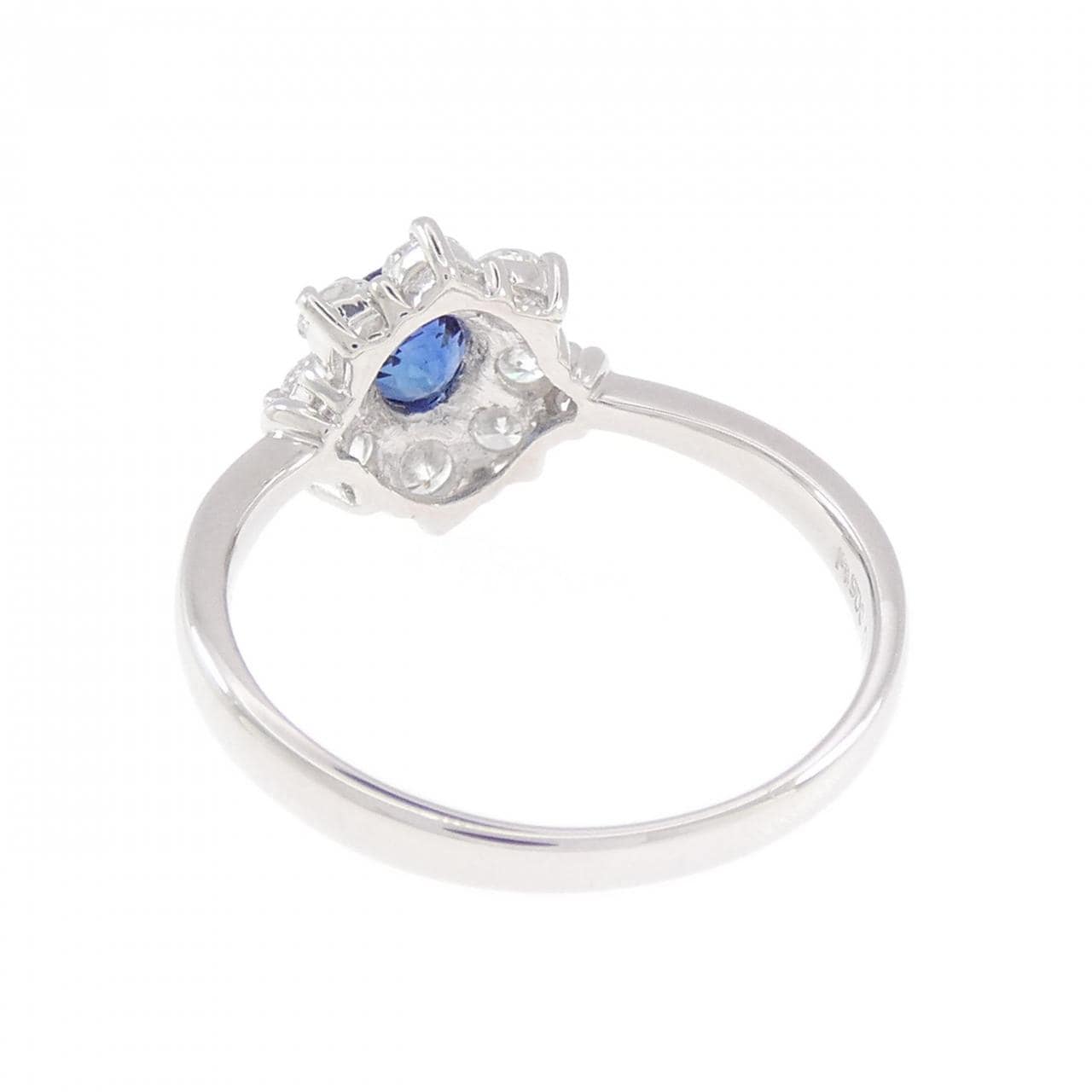 PT900 サファイヤ リング 0.65CT
