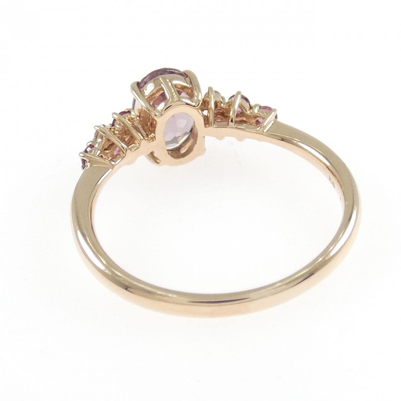 K18PG ガーネット リング 1.31CT