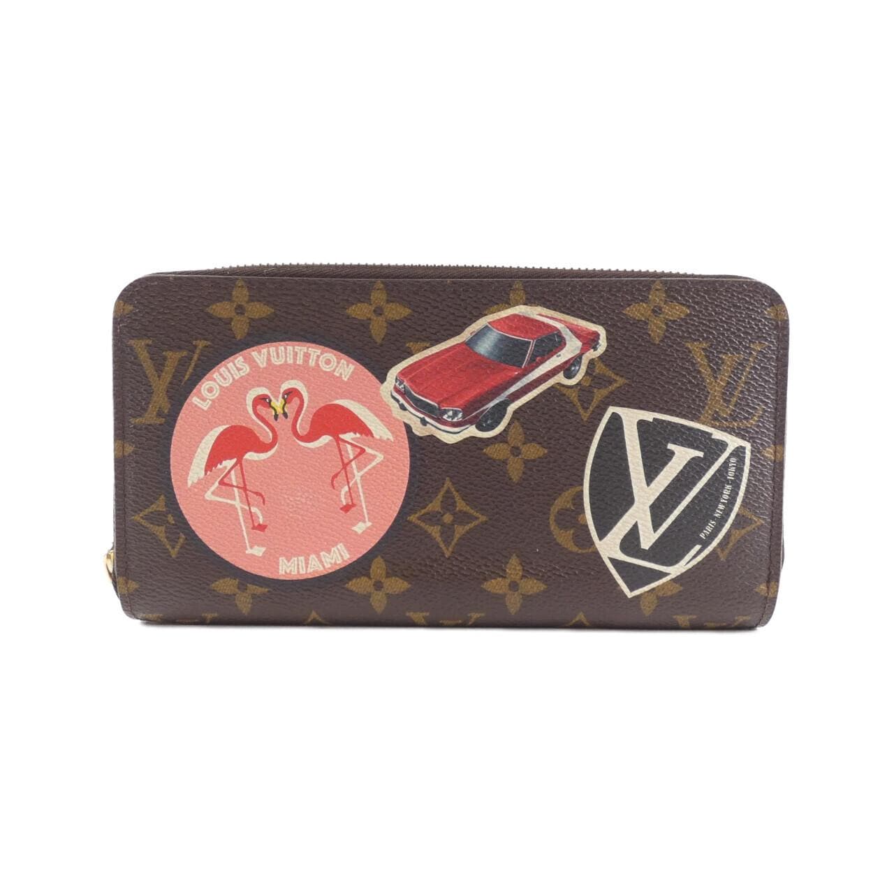 LOUIS VUITTON Monogram World Tour 拉链钱包 M62149 钱包