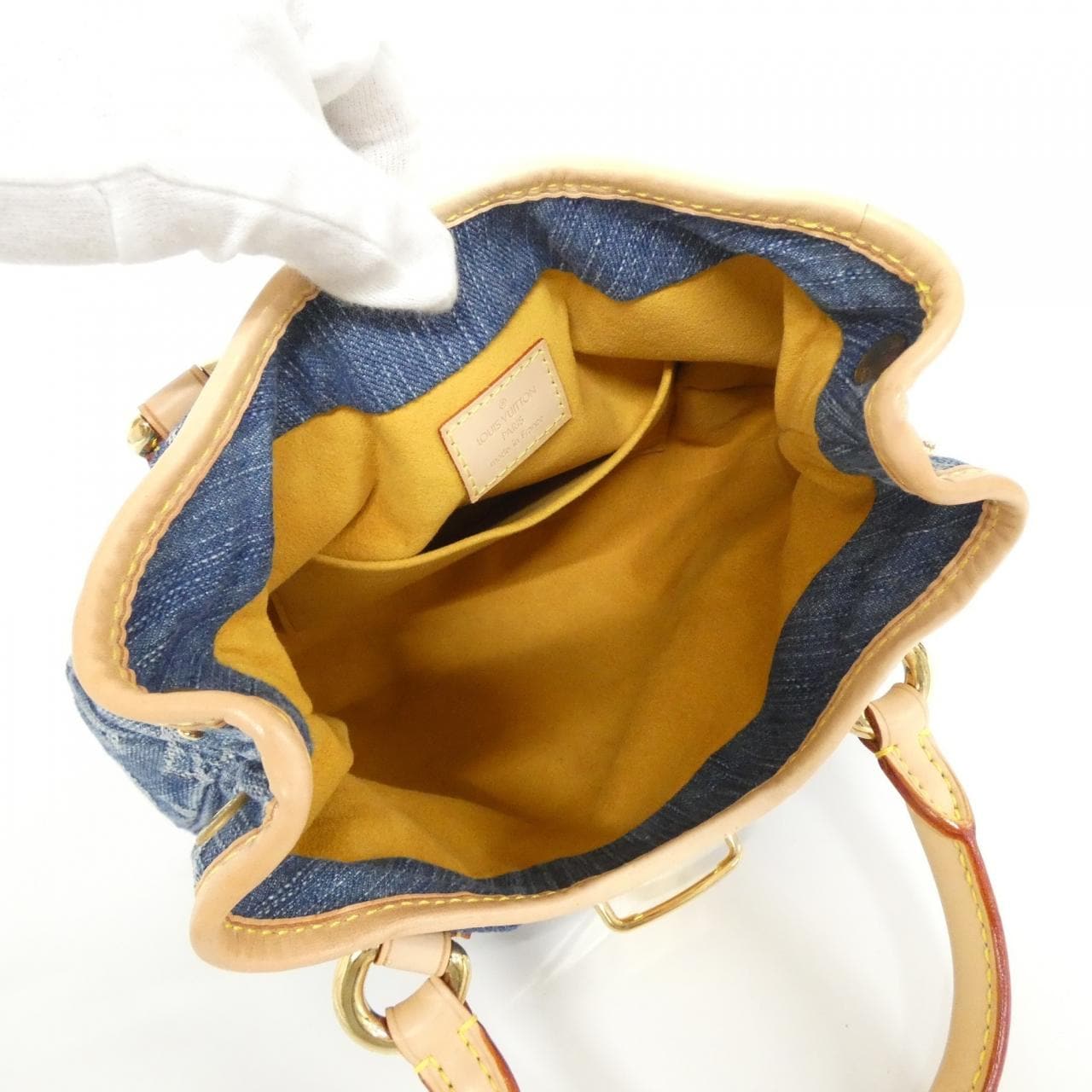 ルイヴィトン モノグラム デニム プリーティ M95020 バッグ