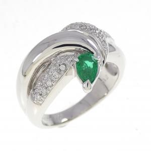 PT900 エメラルド リング 0.21CT