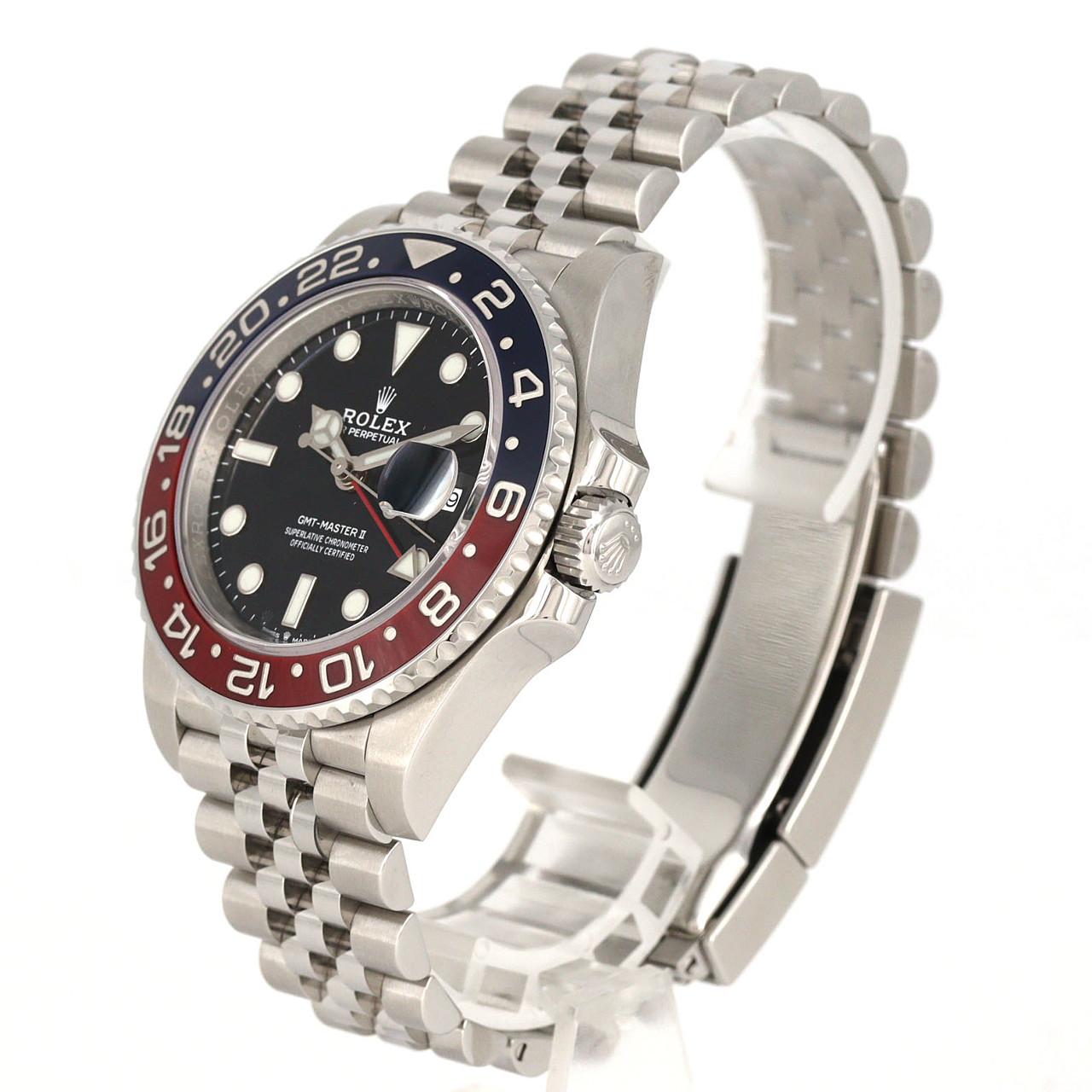 ロレックス GMTマスターⅡ 126710BLRO･5 SS 自動巻 ランダム番