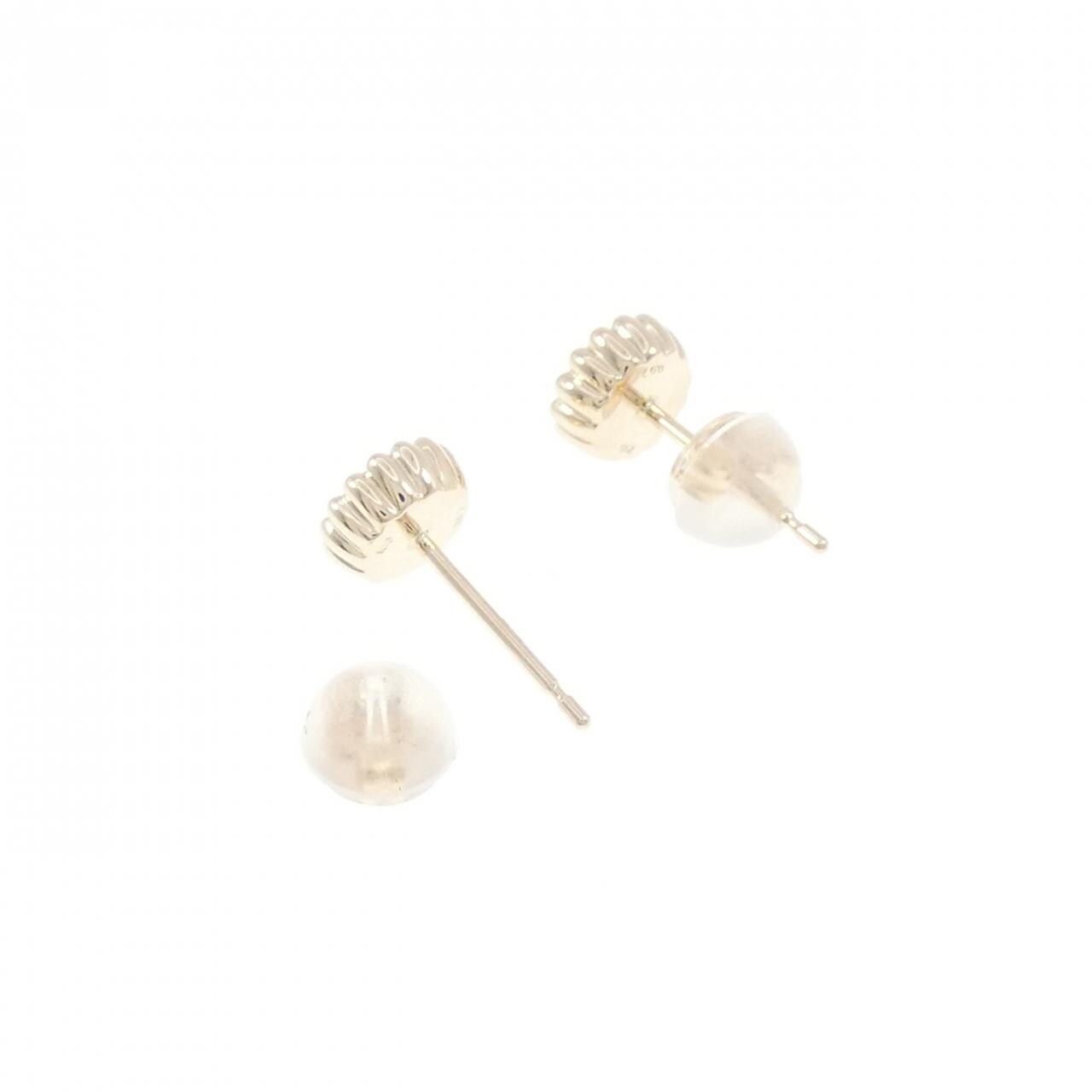 【リメイク】K10YG ダイヤモンド ピアス 0.14CT