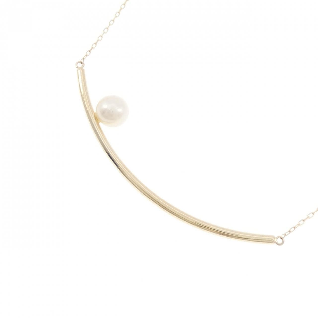 K10YG アコヤパール ネックレス 5mm