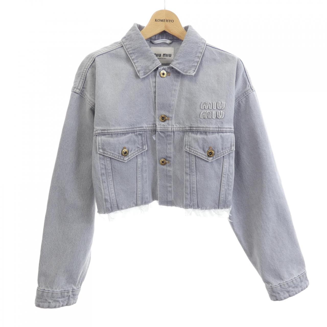 ミュウミュウ MIU MIU GWB148 S231 デニムジャケット